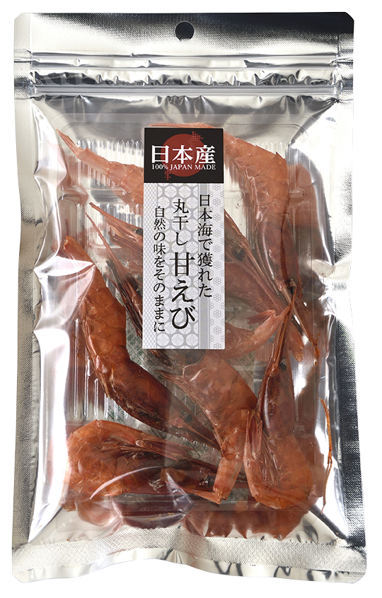 日本産 丸干し甘えび 21g 大橋珍味堂株式会社 おつまみ 珍味 酒の肴を製造しているおつまみ総合加工メーカーです 柿の種 ふりかけ スルメなど製造 販売しております